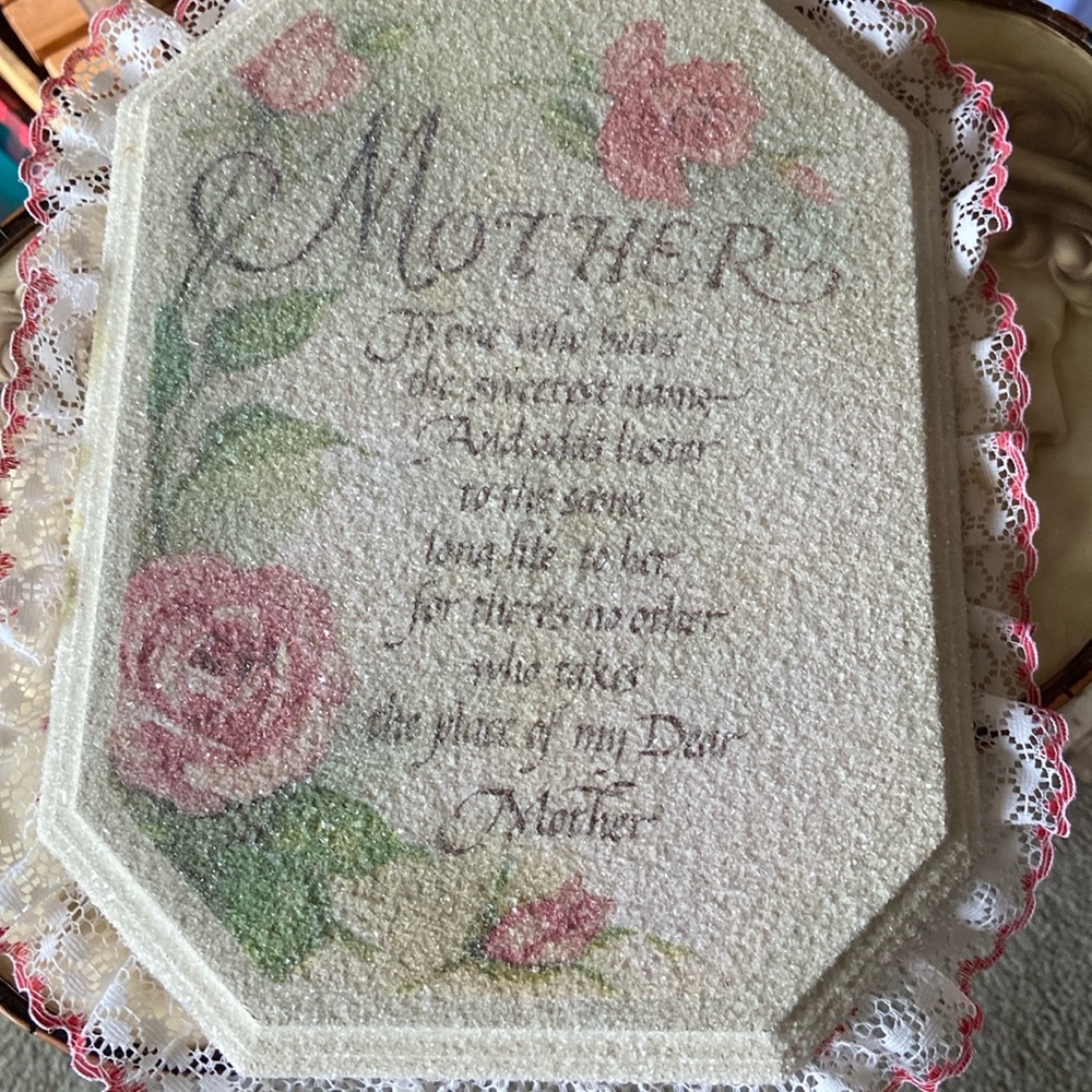 Mother wall hanging